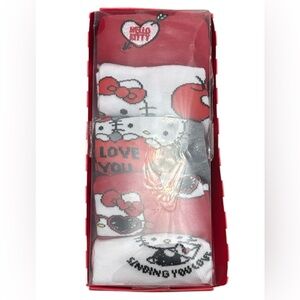 🌸. Hello Kitty Red and White Gift Set